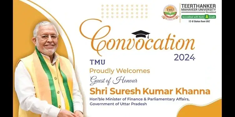 Teerthanker Mahaveer University Hosted a Grand Convocation Ceremony