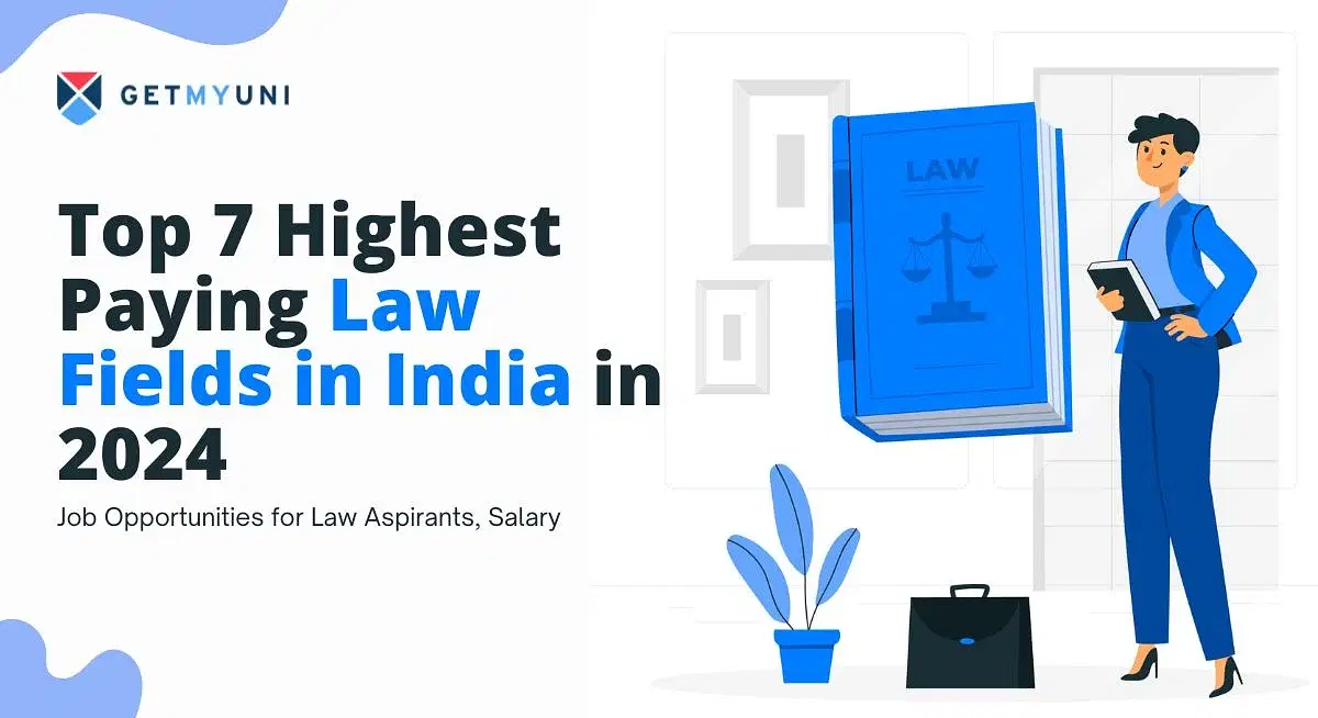 Top 7 Highest Paying Law Fields in India in 2024: Job Opportunities for Law Aspirants, Salary