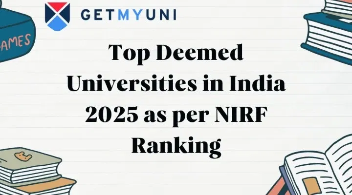 Top Deemed Universities in India 2025 as per NIRF Ranking
