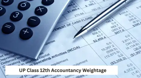 UP Class 12th Accountancy Weightage 2026 - Check chapter wise weightage