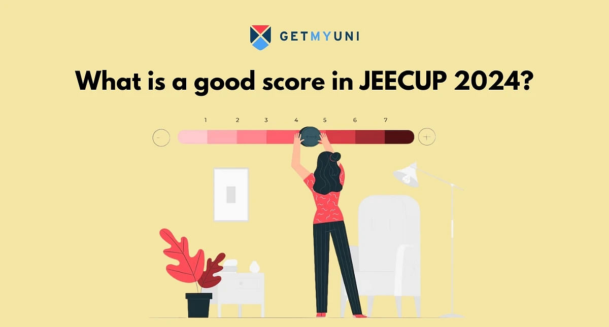 What is a good score in JEECUP 2024?