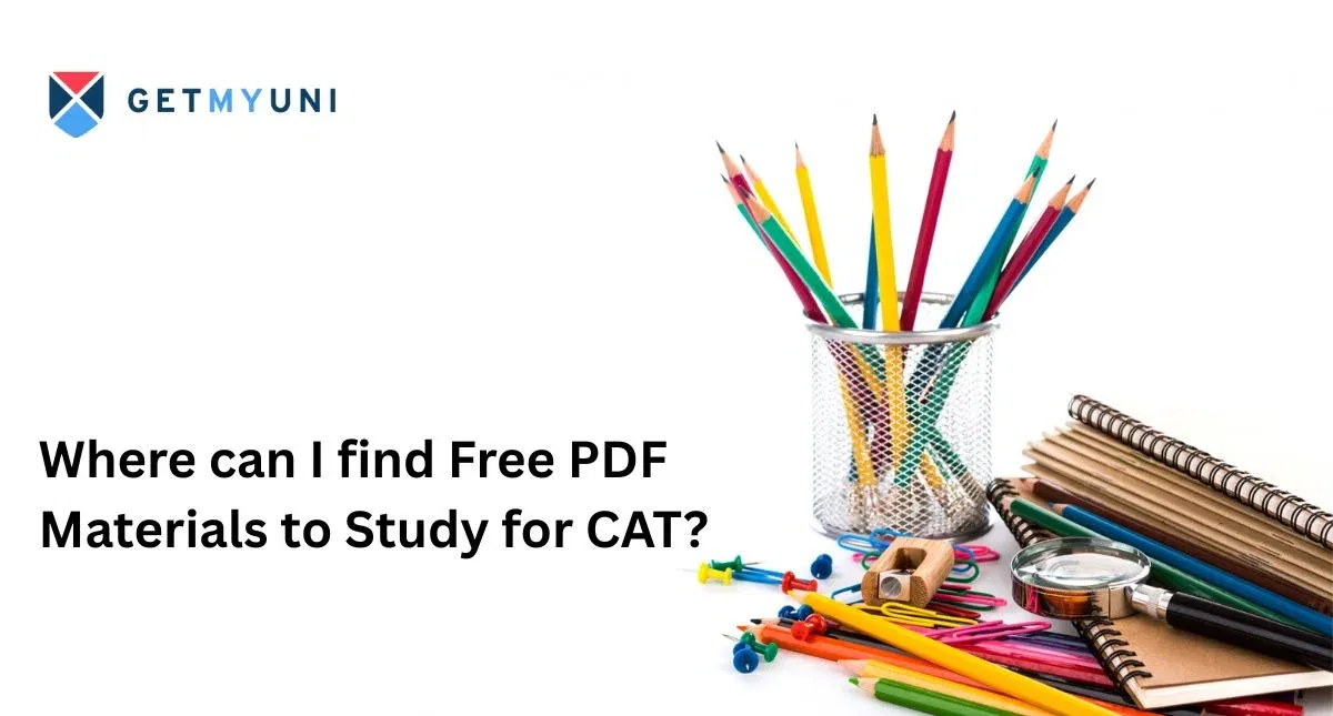 Where can I find Free PDF Materials to Study for CAT 2025?