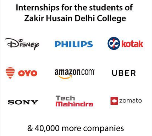 Companies offering internships