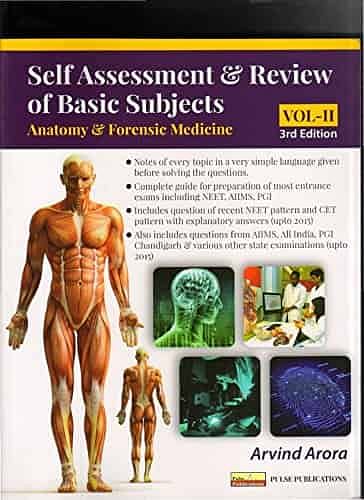 Self-Assessment & Review of Basic Subjects (Anatomy & Forensic Medicine) by Arvind Arora