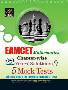 EAMCET Mathematics Andhra Pradesh Common Entrance Test: Chapter-wise 22 Years' Solutions and 5 Mock Tests (Paperback) 