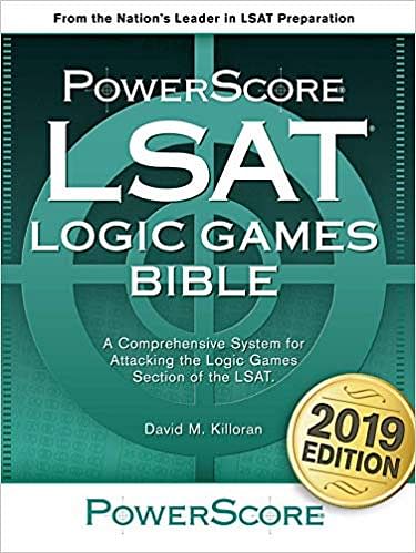 LSAT Logic Books