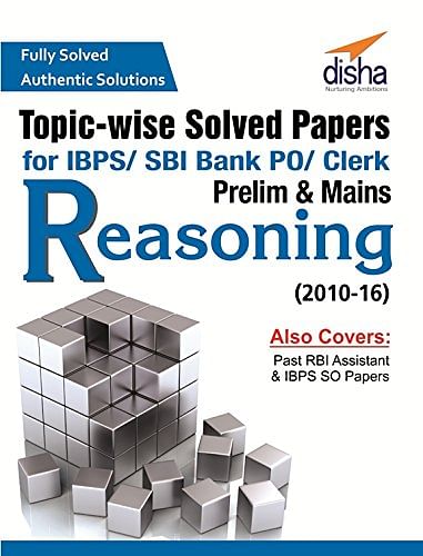 SBI Clerk Mains Reasoning Disha Publications