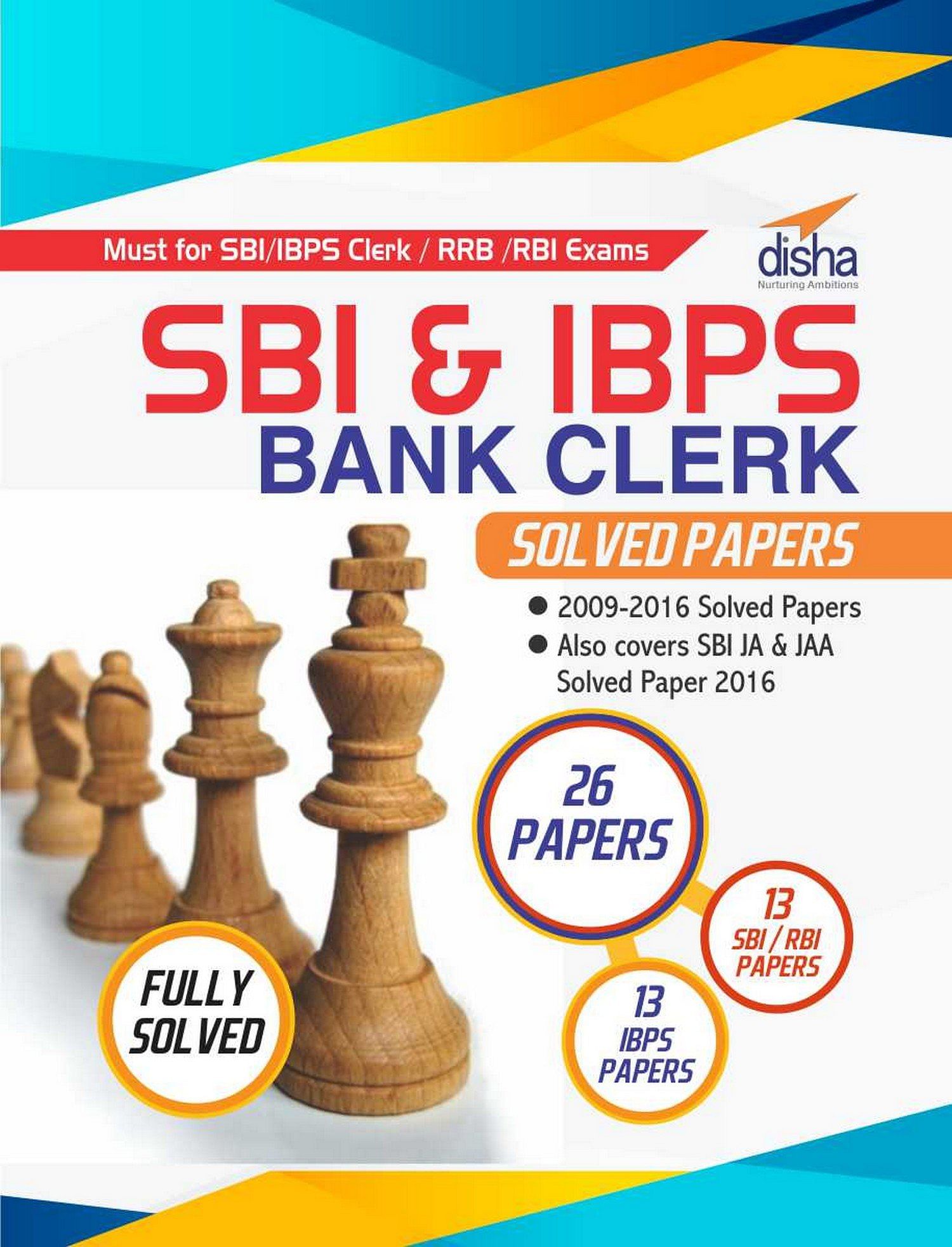 SBI Clerk Solved Papers Disha Publications