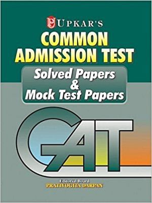 CAT solved papers by Upkar / Pratiyogita Darpan