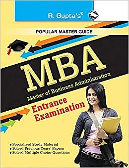 MBA Entrance Exam Guide by R.Gupta