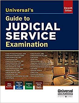 Guide to Judicial service examinations by Universal