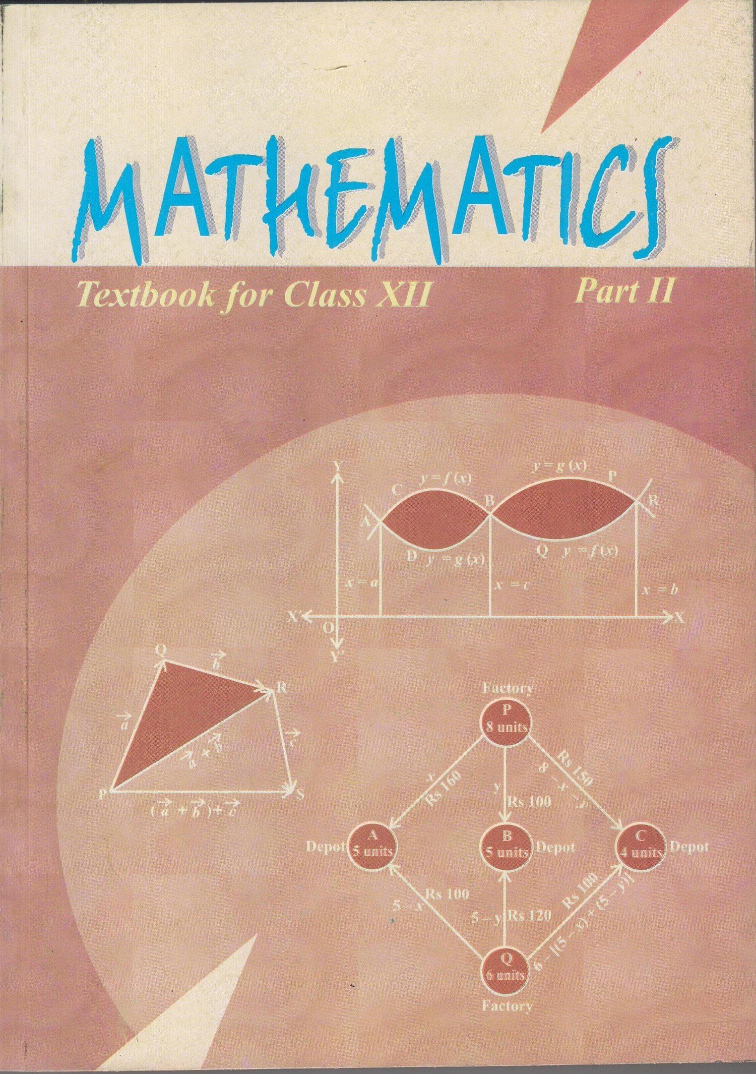 Maths Part 2 NCERT 12th