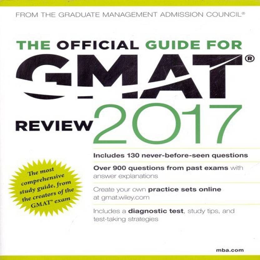 GMAT reference books 2019