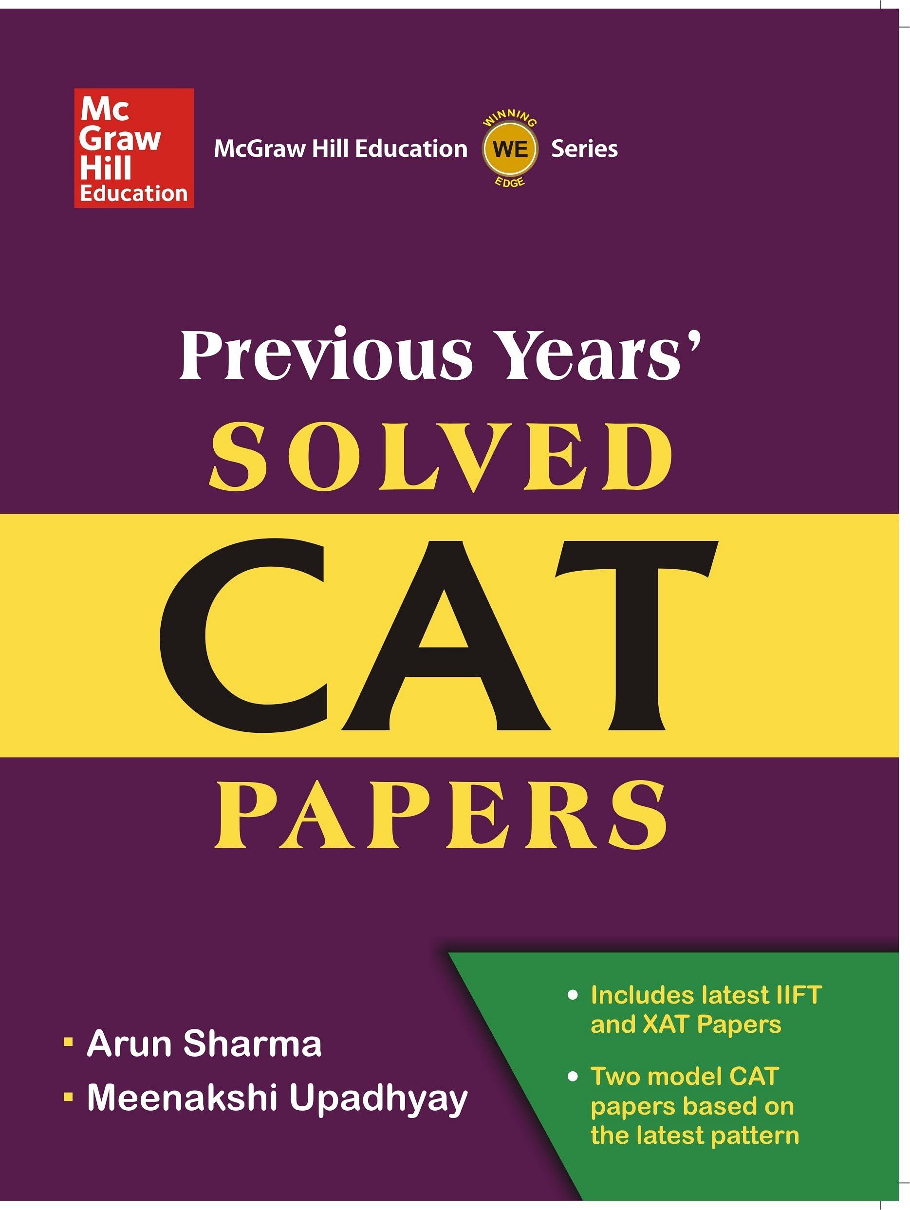 Previous Years Solved CAT Papers