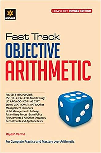 Fast Track Objective Arithmetic By Rajesh Verma