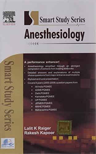 Smart Study Series: Anesthesiology by Lalit K. Raiger & Rakesh Kapoor