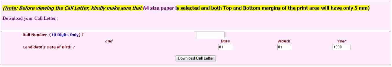 ssc mts admit card 5