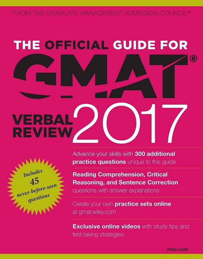 GMAT Referance books