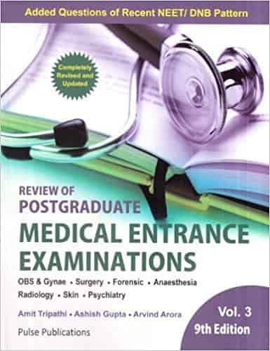 Review of Post Graduate Medical Entrance Examinations (Medicine, Gynae & Obs. Paediatrics, Ophthalmology, Psychiatry, Radiology)