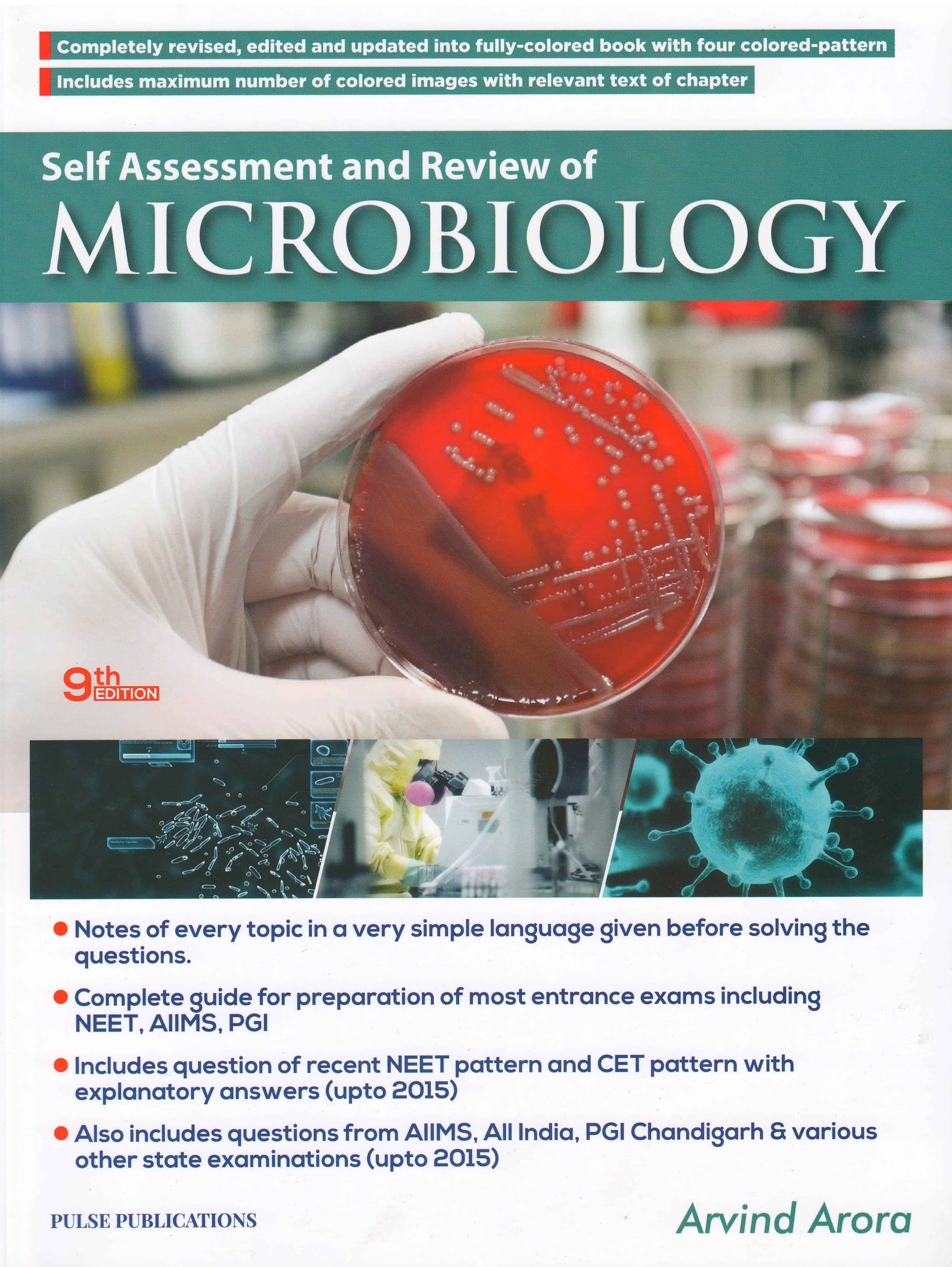 Self-Assessment and Review of Microbiology by Arvind Arora