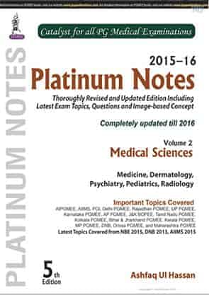 Platinum Notes – Medical Sciences Volume 2 by Ashfaq Ul Hassan