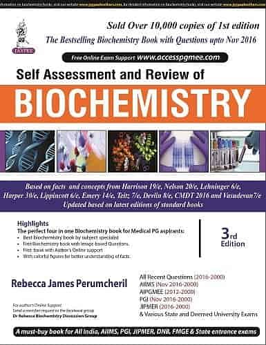 Self-Assessment and Review of Biochemistry by Rebecca James Perumcheril