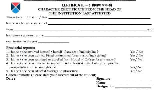 UPTU Counselling Certificate 8