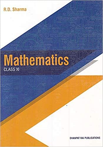 Mathematics for Class 11 By R.D. Sharma