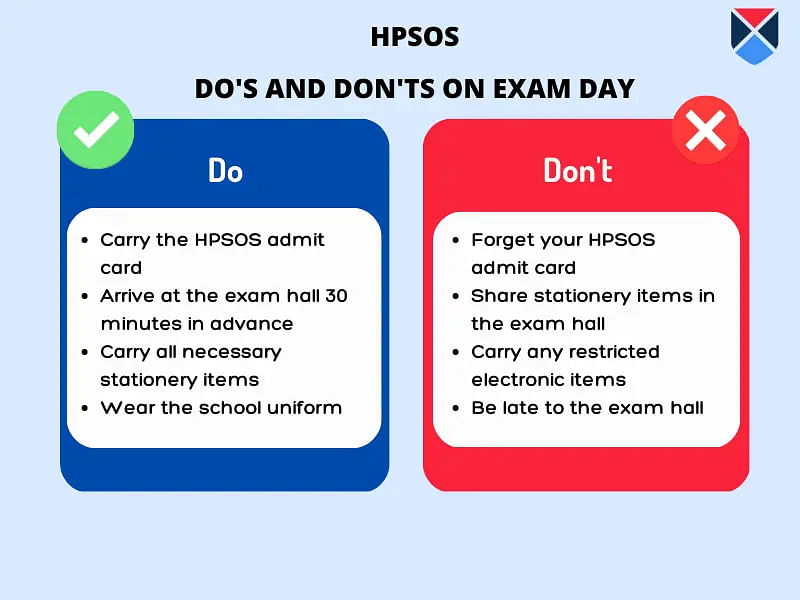 HPSOS Admit Card