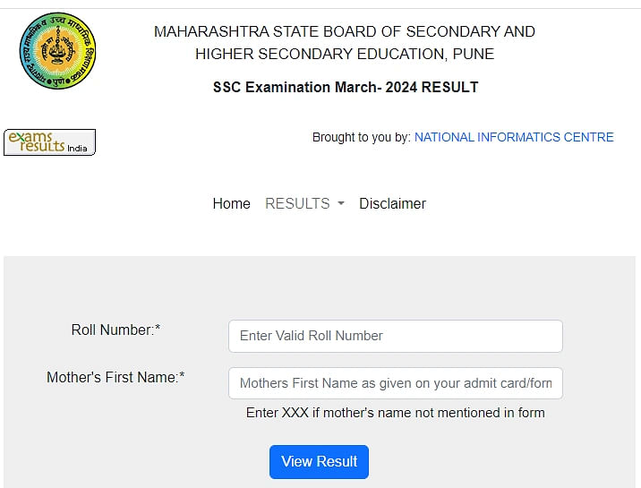 Maharashtra SSC result