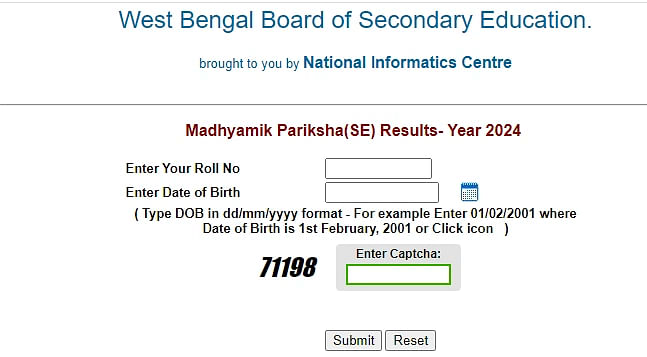 West Bengal Madhyamik result