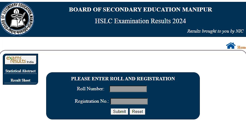 Result HSLC Manipur board