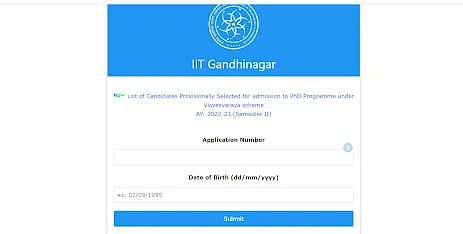 IIT Gandhinagar Results 2022