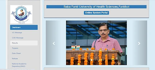 Baba Farid University Result 2022