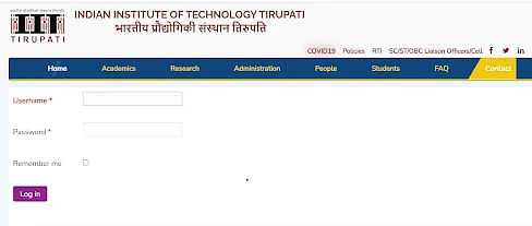 IIT Tirupati Results 2022