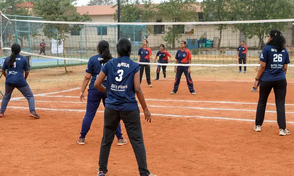 BITS Hyderabad Volleyball Court