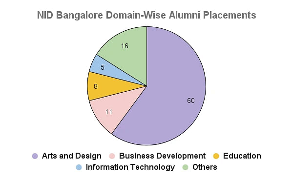 NID Bangalore Domain-Wise Alumni Placements