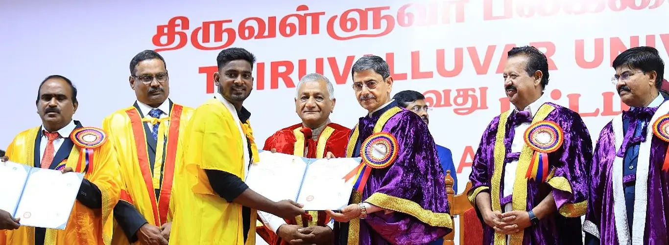 Thiruvalluvar University Graduation Ceremony