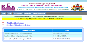 Karnataka PGCET Registration