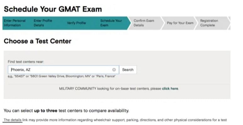 GMAT Registration
