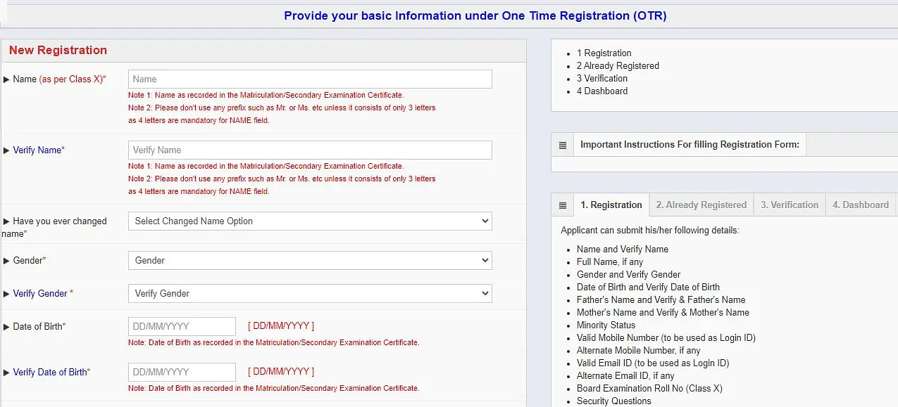UPSC CDS Registration 2024
