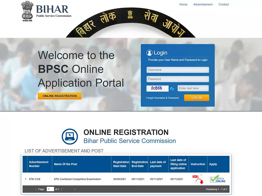 BPSC 2024 Application Form