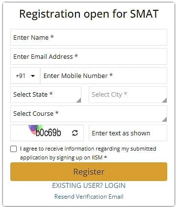 SMAT Registration