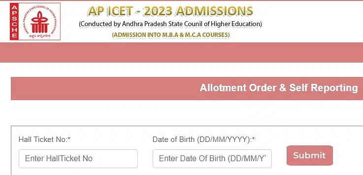 AP ICET Counselling 2023: Round 2 Seat Allotment (Out)