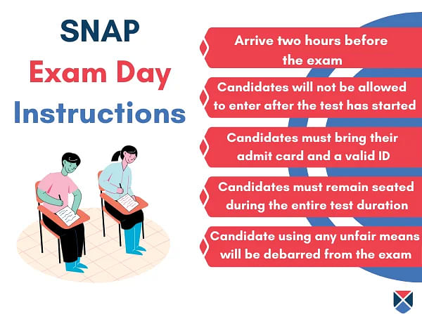 SNAP Exam Day Guidelines 2023