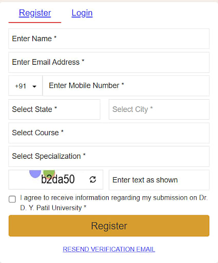DPU AIDAT Admission Registration
