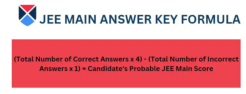 JEE Main Answer Key Formula