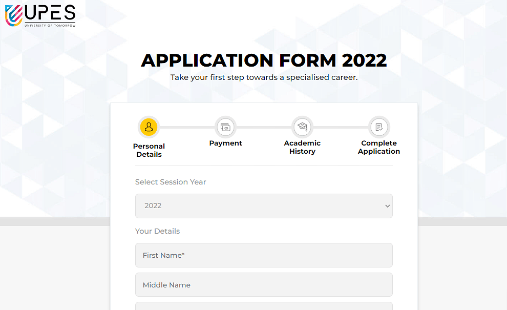 UPES DAT Application Form 2023 (Till Apr 6): Fees, Corrections ...