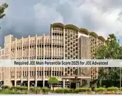 Required JEE Main Percentile Score 2025 for JEE Advanced