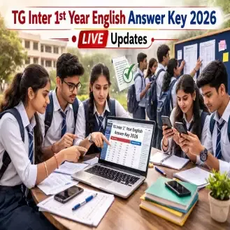 TG Inter 1st Year English Answer Key 2026 (OUT) LIVE Updates: Answer Key, Analysis